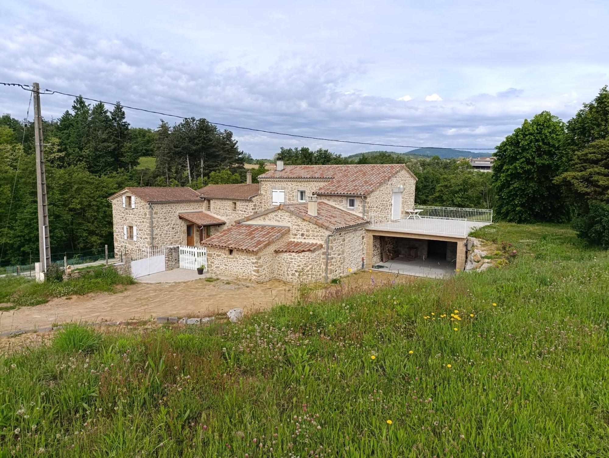 Ancienne Ferme Tranquille En Haute Ardeche Etables  외부 사진