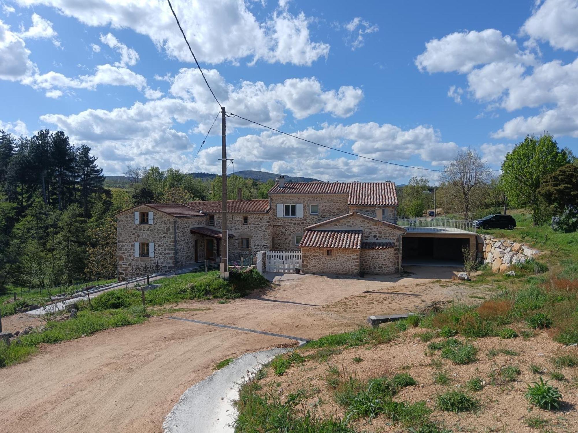 Ancienne Ferme Tranquille En Haute Ardeche Etables  외부 사진